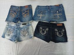 CR10685 Y2K Mini Denim Shorts