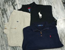 Polo 1/4 Sweater