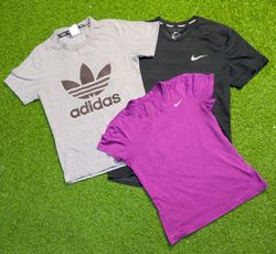7123 - Nike, Adidas Half Sleeves T-Shirts