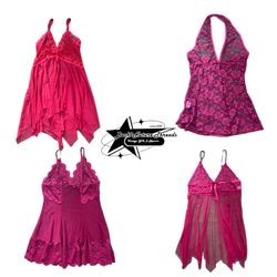 Y2k Unique Girl Cami Top B2F-251