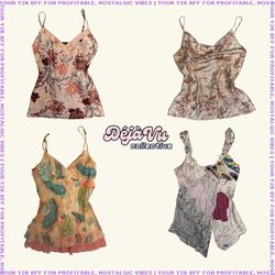 Y2K Fairycore Magic Cami Tops