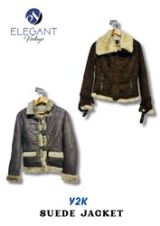 Y2K Suede Jackets - EV0021
