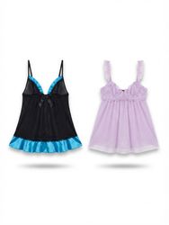 (FV-2040) Vintage Y2K Babydoll Lingerie Bundle | L..