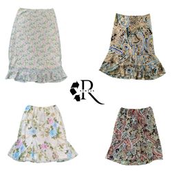 Y2K Unique Girl Poly Midi Skirt RW-2520