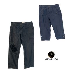Women’s Retro Cargo Capri – Premium Y2K Casual Wea..