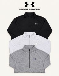 Under Armour Felpa con mezza cerniera