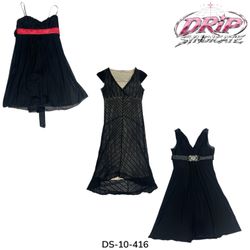 Women's Black Evening and Maxi Dresses (DS-10-416)