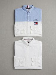 Tommy Hilfiger White Button Up Shirts