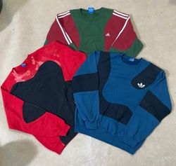 upcycle adidas sweashirts 🐒