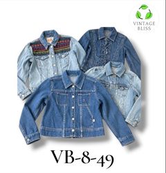 90’s/y2k cool girl Denim Jackets 15 pieces (VB-8-4..