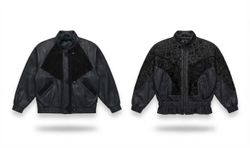 (FV-2759) Vintage Y2K  Leather Bomber Jacket Bundl..