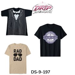 Bold Graphic Printed T-Shirt Vintage Casual Street..