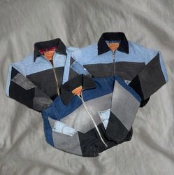 Upcycled Levi’s Crop Jackets