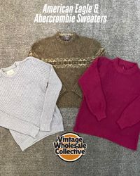 American Eagle & Abercrombie Sweaters - (15/10)