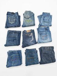 Jeans a zampa d'elefante in stile Y2K e vintage da..