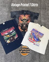 🔴 Vintage Printed T-Shirts - (23/09)