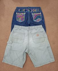 Premium Hip-Hop Jorts | Evisu, Coogi, Southpole, G..