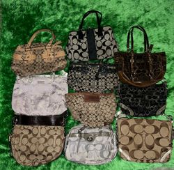 Coach hand bag