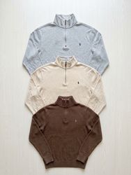 Ralph Lauren Polo Bundle di maglioni con zip 1/4