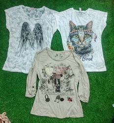 Y2K Casual Graphic Artwork Printed T-Shirts
