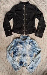 Denim zipper jackets 20 pieces