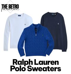 Ralph Lauren Polo Sweaters.       #523