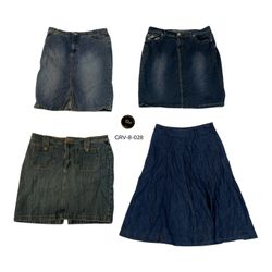 Women’s Blue Denim Long Skirt – Premium Authentic ..