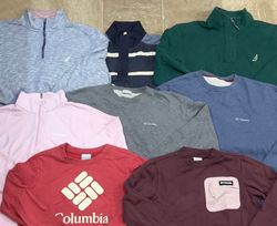 Columbia Sweatshirts and Nautica Sweaters