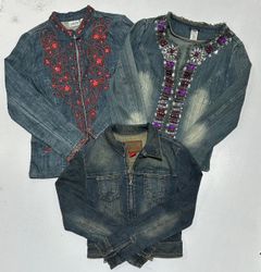 Y2k Denim Jacket (1348)