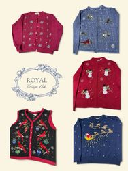 ✨ Y2K & Vintage Christmas Knits