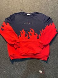 Upcycled Tommy Hilfiger & Mixed Brand  Sweatshirts..