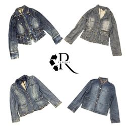 Y2K NYC IT Girl Denim Jacket RW-2404