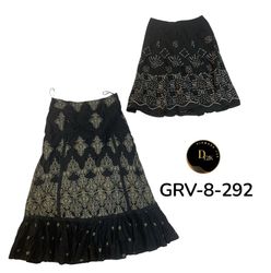 2. Women’s High Waist Cotton Skirt – Premium Retro..
