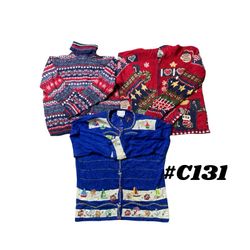 Wholesale Vintage Christmas Sweaters Bundle | 10pc..