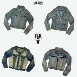 Y2K Vintage Denim Jacket (AA-1555)