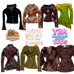 Women's Printed and Ruffled Blouses