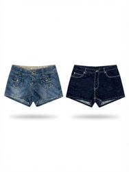 (FV-2719) Shorts en denim Y2K