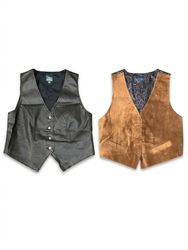(Fv-2639) Y2k Leather & Suede Winter Collection Wa..