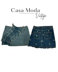 250826-20 Denim mini skirts 15 pcs