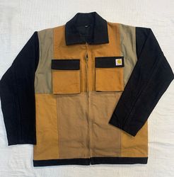 Upcycled Carhartt Patchwork jacket (Dc-09-111)