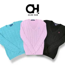 Ralph Laure Cable Knits Sweaters