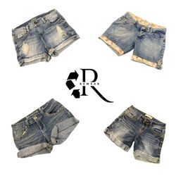 Y2K Paris Hilton Girl Denim Shorts RW-2351