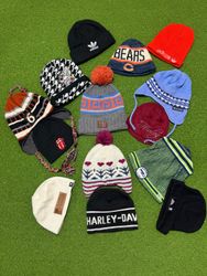 Yv153 Mix Branded Beanies 14P