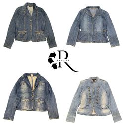 Y2K NYC IT Girl Denim Jacket RW-2292