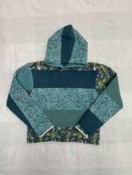 Upcycled Quilted Hoodie (Dc-09-150)