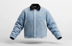 Upcyled carharrt denim jacket’s