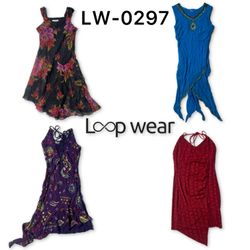 Y2K Fairycore Floral Mini Dresses