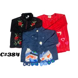 Vintage Christmas & Cottagecore Sweater Bundle | 1..
