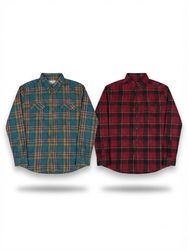 (FV-2293) Polo Button up Checkered Shirts