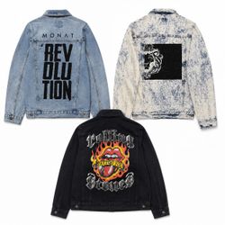Denim Jackets mixed brands